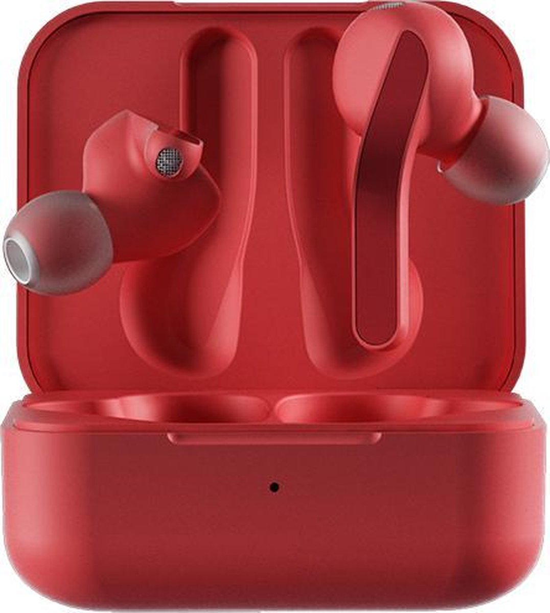 HYPHEN 2 Draadloze oordopjes Bluetooth 5.0 oortjes l Earpods draadloos met 36 uur batterij l Rood