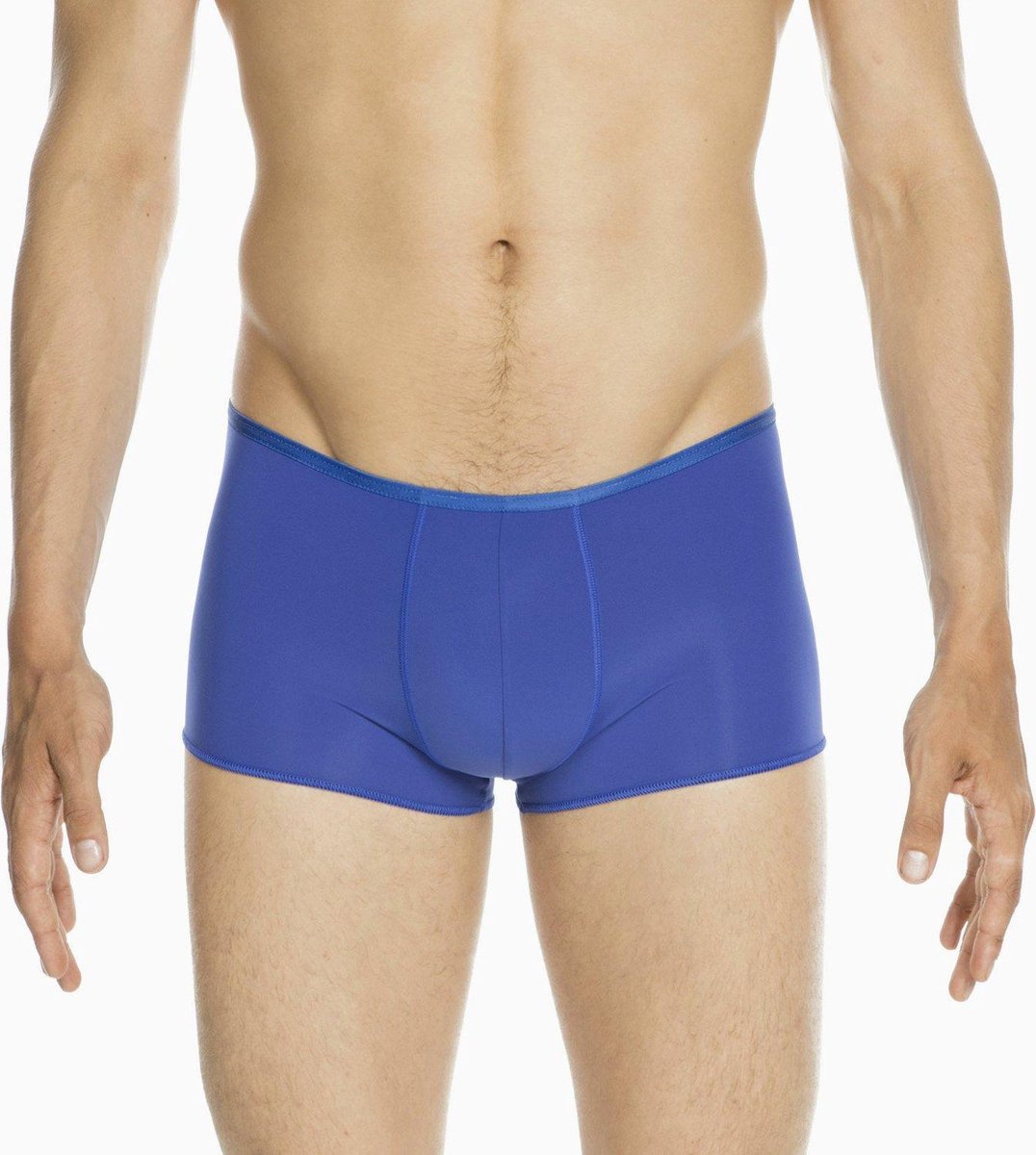 HOM PLUMES Korte Boxershorts Blue Polyamide En Elastaan - S