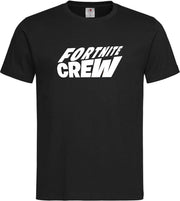 Zwart T shirt met wit logo " Fortnite Crew " print size XXL