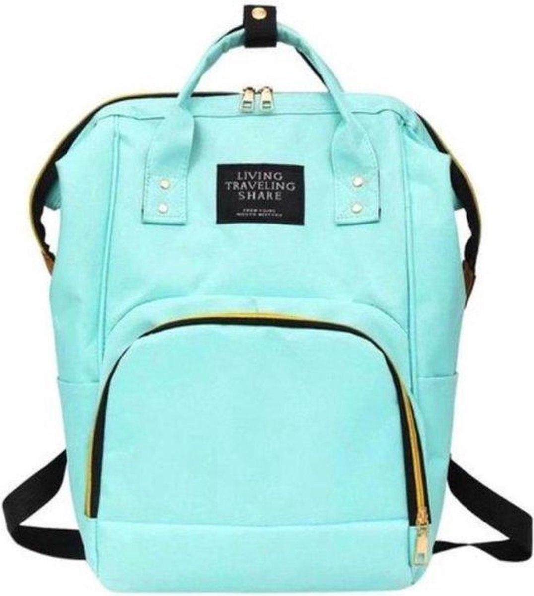 Luiertas rugzak- Turquoise- Verzorgingstas- Babytas- Luierrugzak- Luiertas- Als rugzak