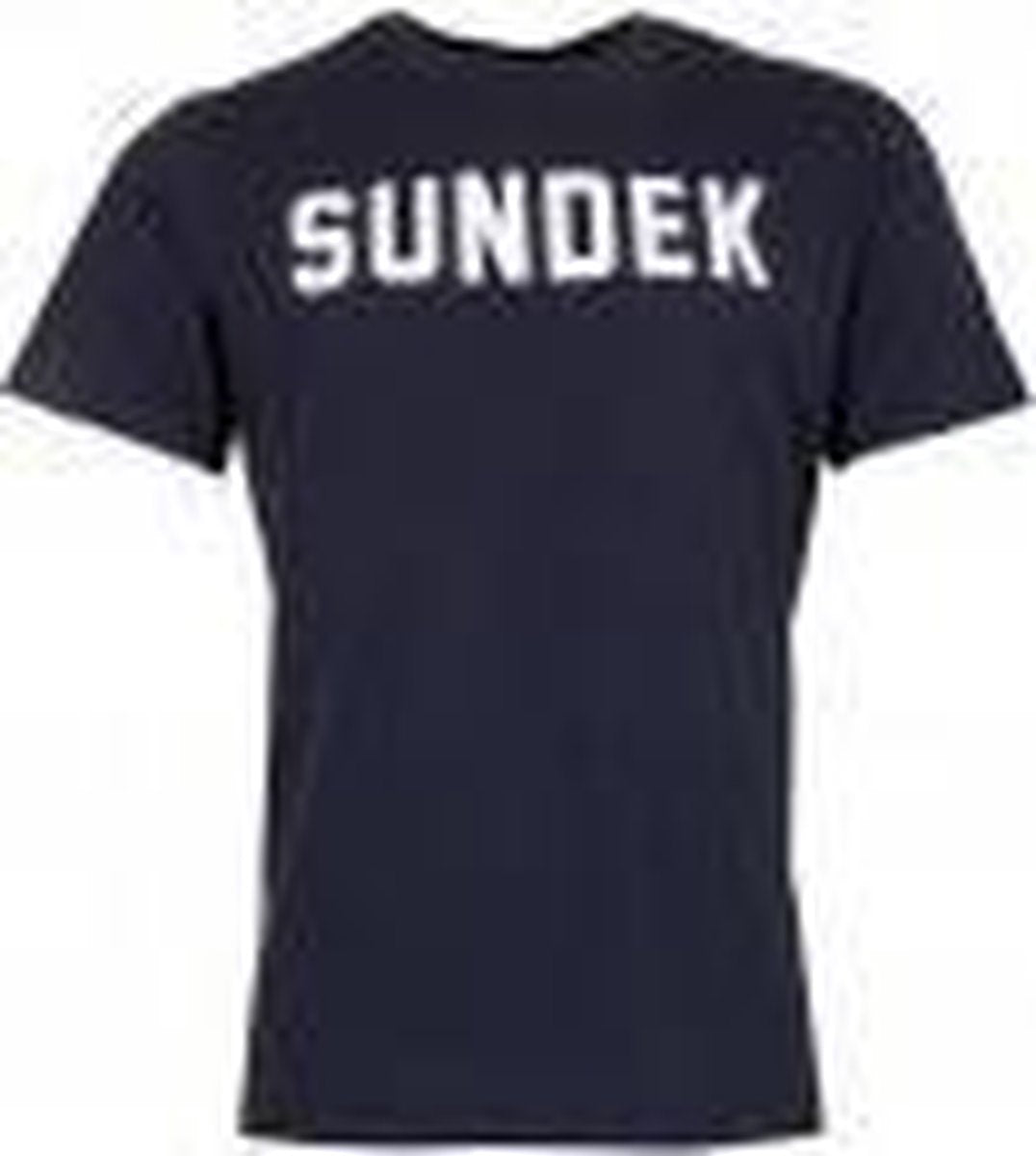 Sundek M025TEJ7800 Sundek Writing T-shirt - Maat Kleur: Navy