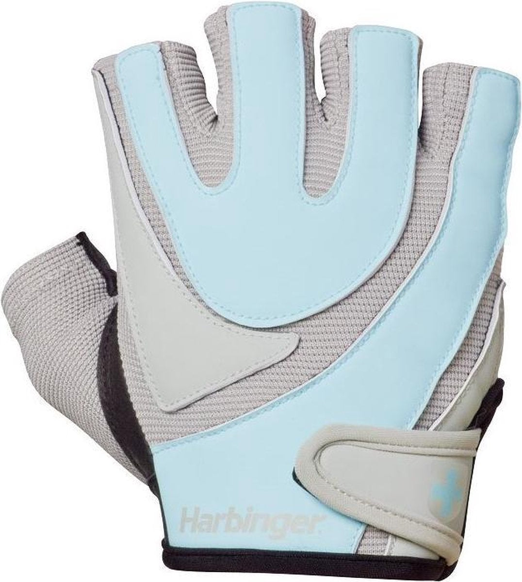 Harbinger woman's training grip S fitness handschoen grijs/Blauw