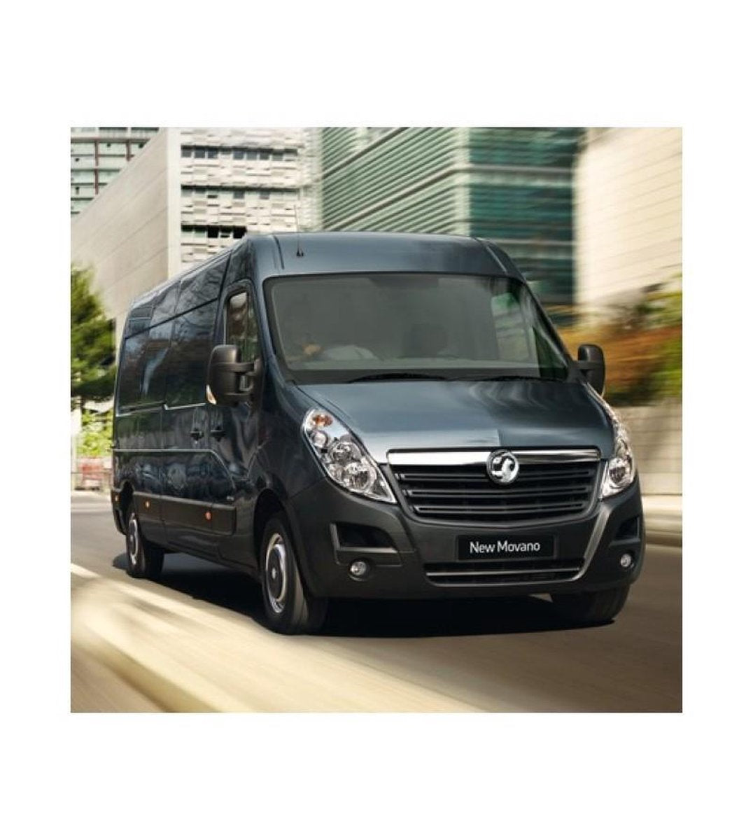 Day time running light zwart set - Opel Movano 2010+ / Renault Master 2010+
