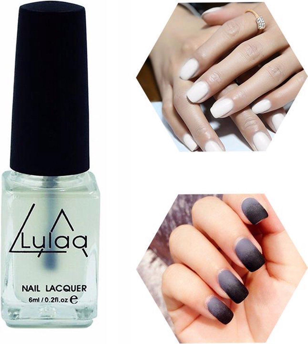 Matte Nagellak / Mat Top Coat / Nagellak / Effect / Nails / Matte Nagels