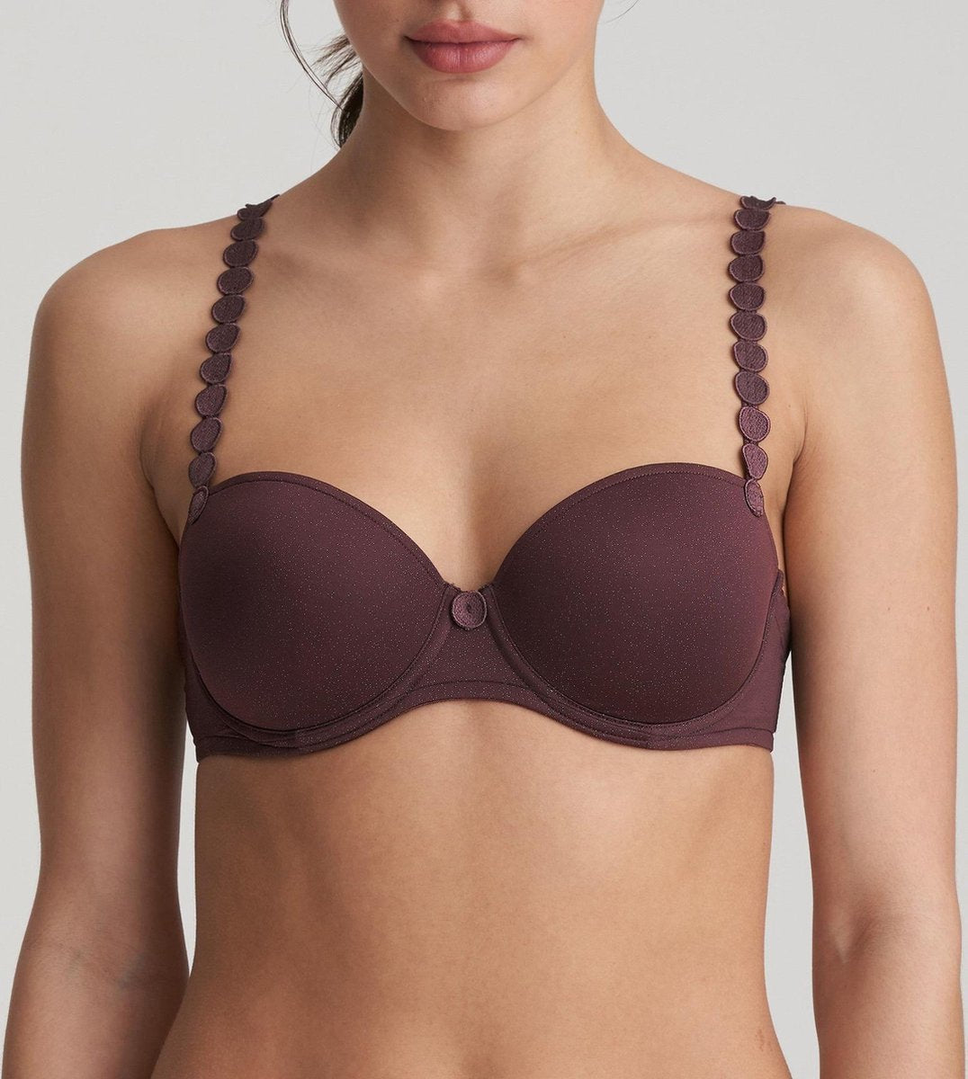 Marie Jo L'Aventure Tom Voorgevormde Balconette Bh 0120829 Aubergine 75D