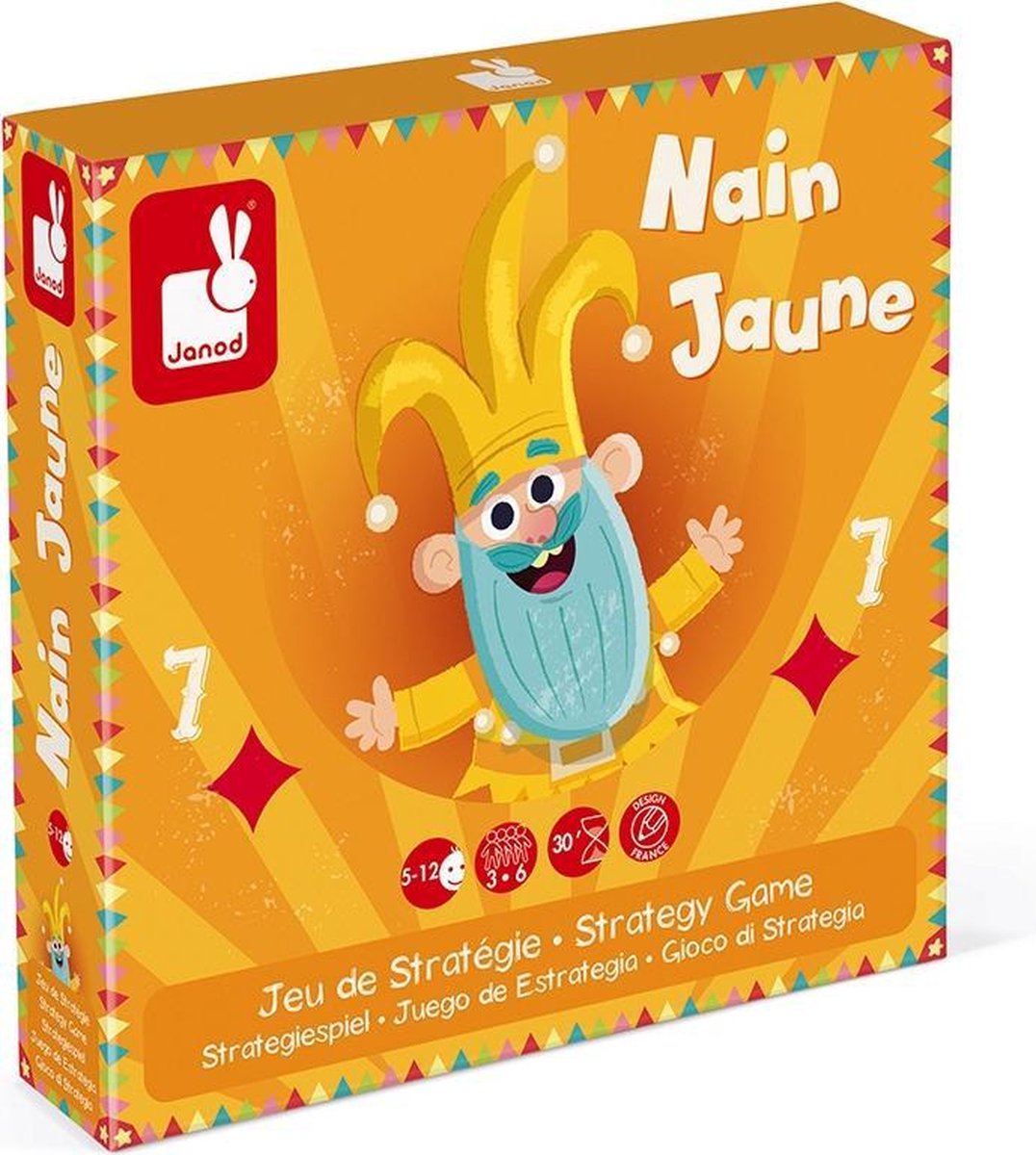 Janod Spel - Carrousel gele dwerg