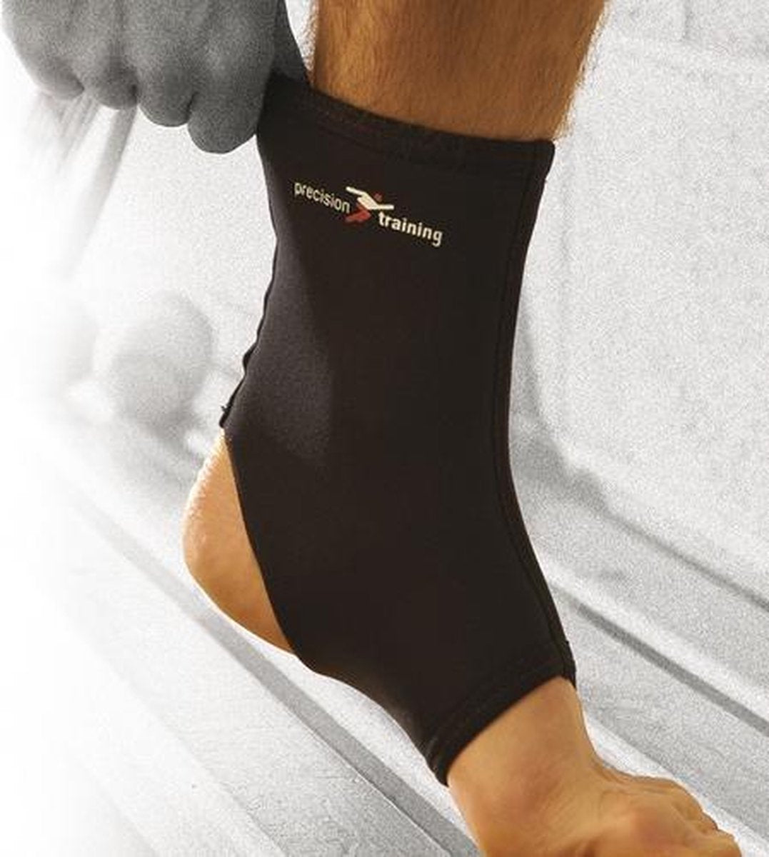 Precision Enkelbrace Neoprene Neopreen/nylon Zwart Maat S