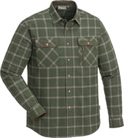 Prestwick Exclusive Shirt - Mossgreen / Dark Brown (9428)