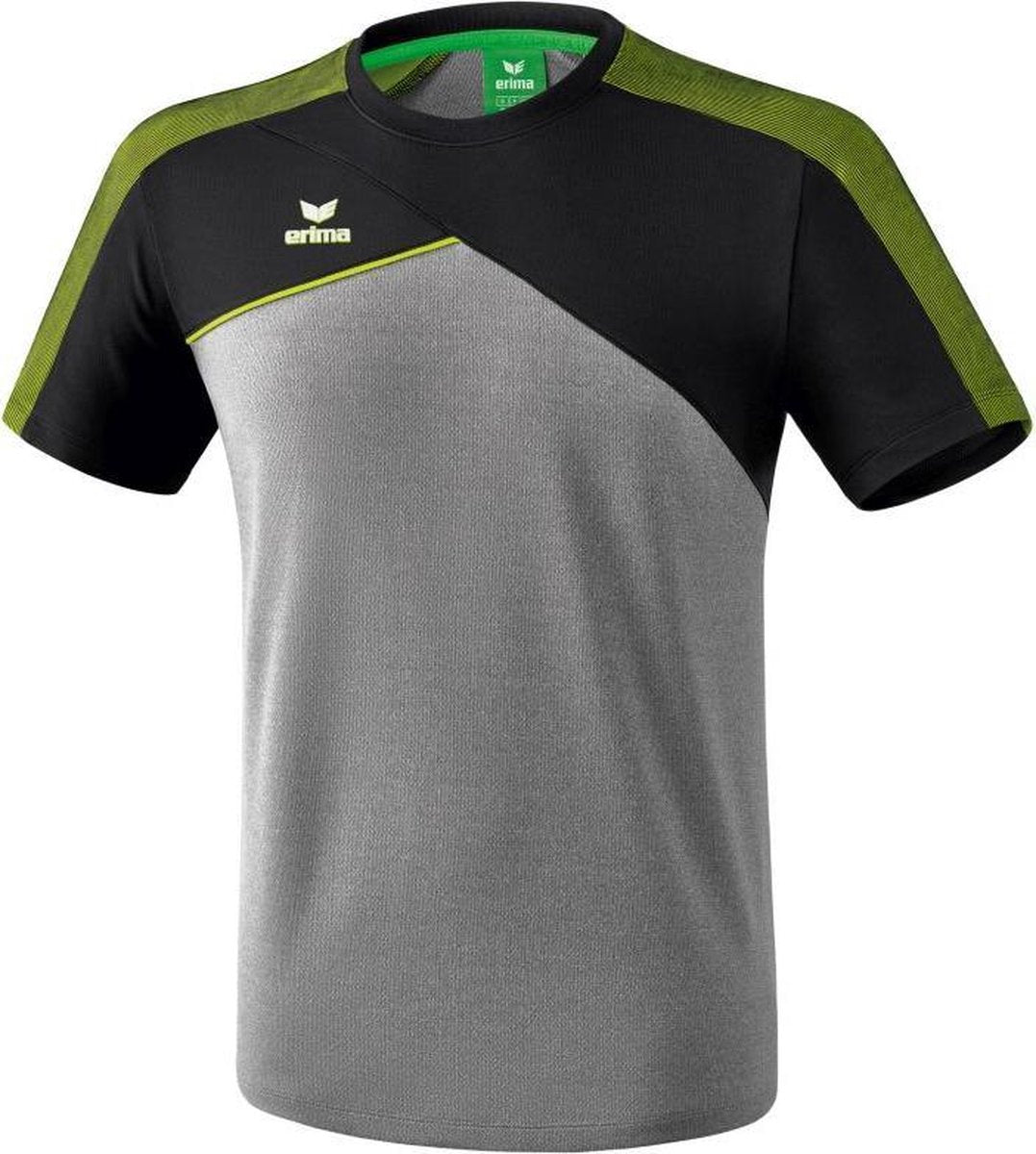 Erima Premium One 2.0 T-Shirt - Voetbalshirts  - grijs - 164