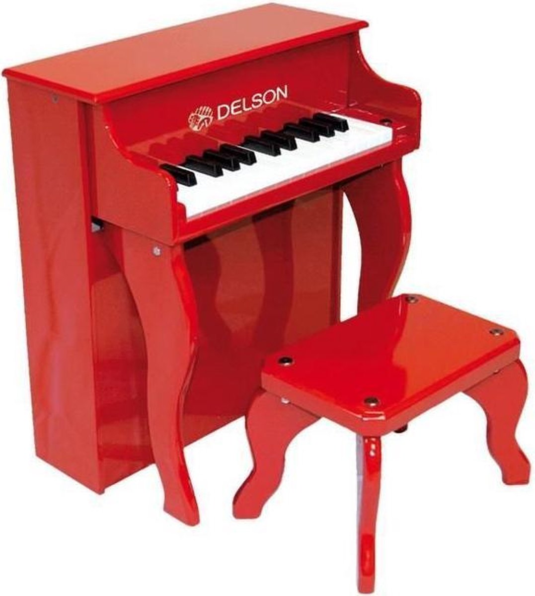 Staande kind piano rode delson 25 toetsen