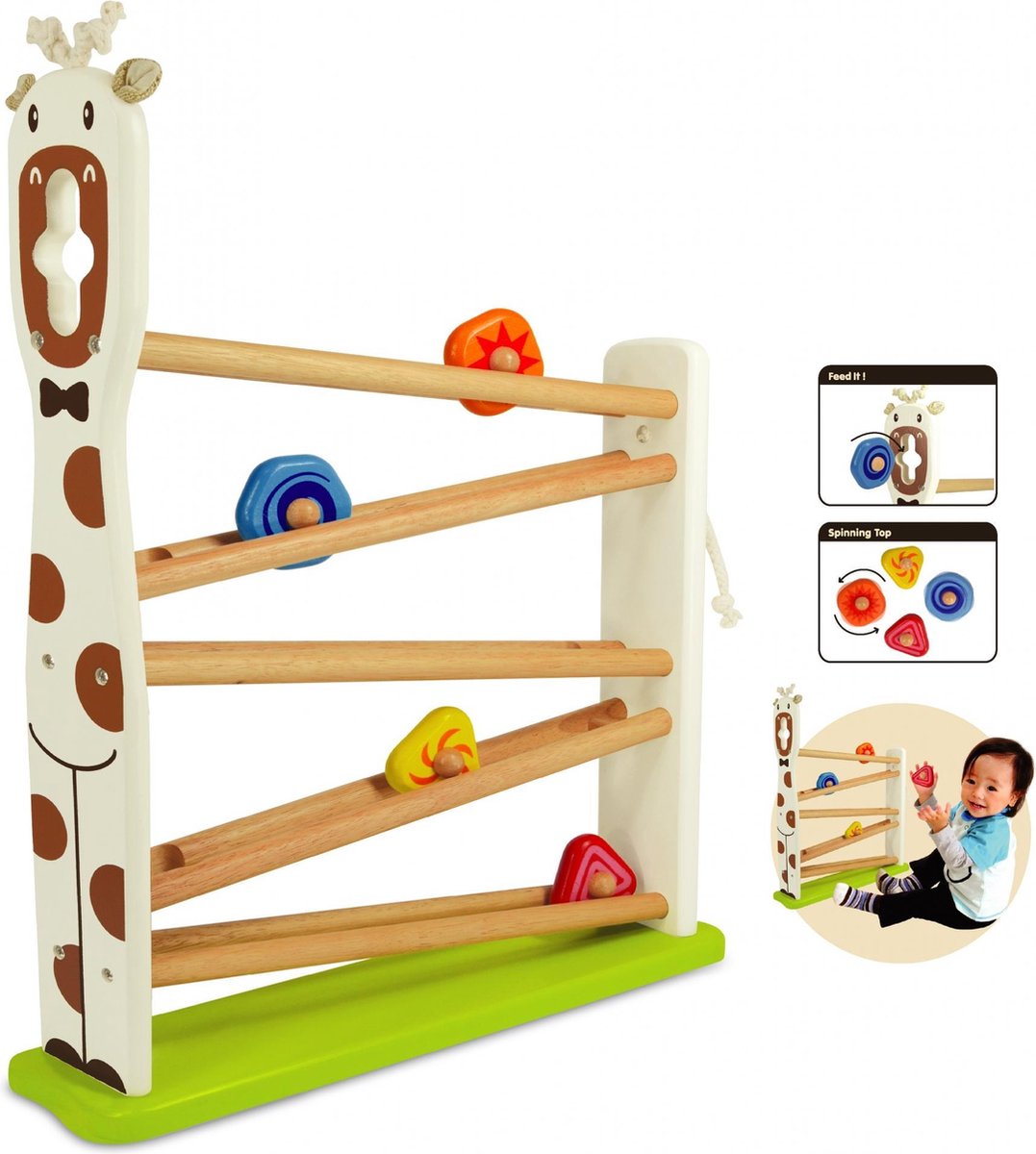 I’M Toy Rollerbaan Giraffe