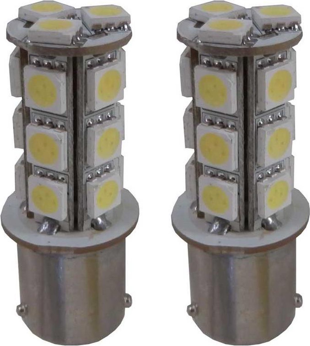 LED verlichting 24v BA15s wit