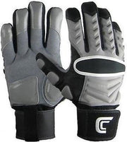 Cutters The Reinforcer - American Football Lineman handschoenen - Maat M - Grijs