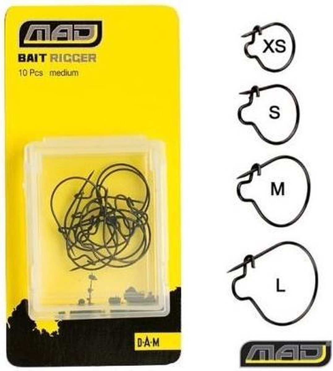 MAD bait riggers - medium | 10 st