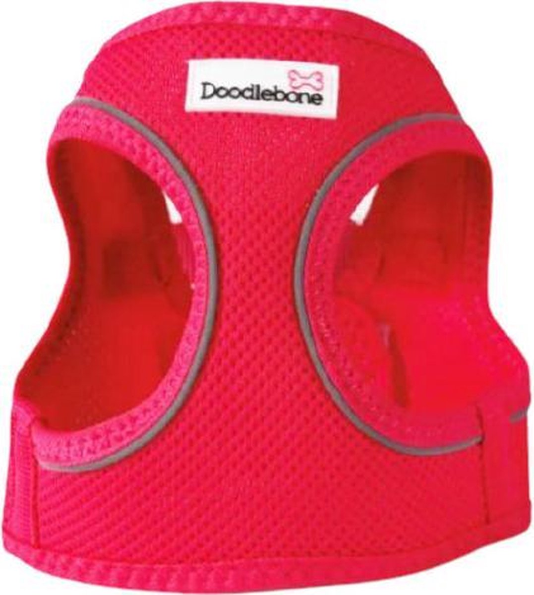 Doodlebone Hondentuigje Snappy 51-62 Cm Mesh Neonroze