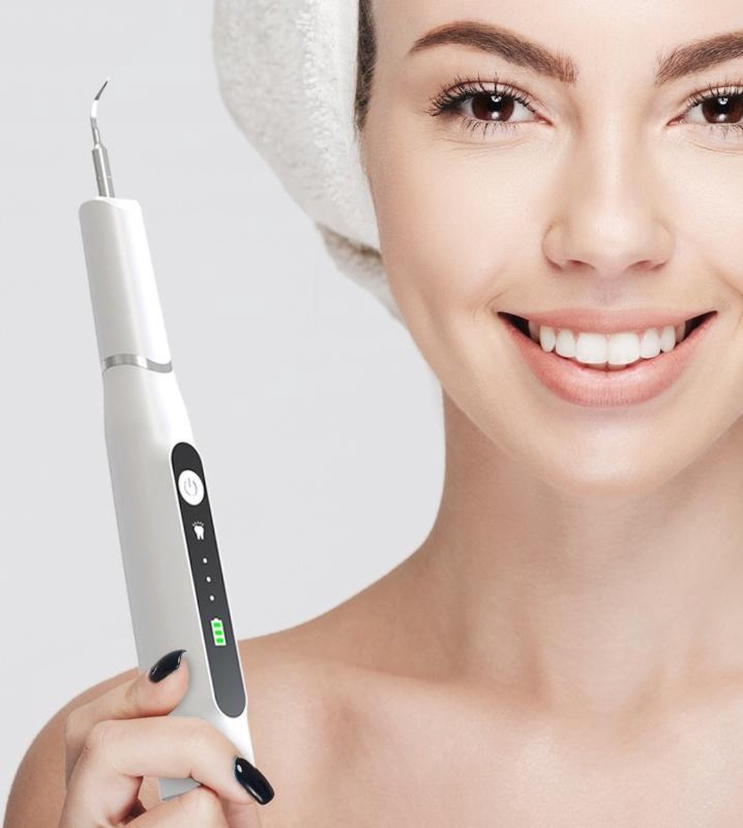 Draagbare elektrische tandsteen Remover tandenstoker ultrasonic tandenreiniger Led tandheelkundige scaler