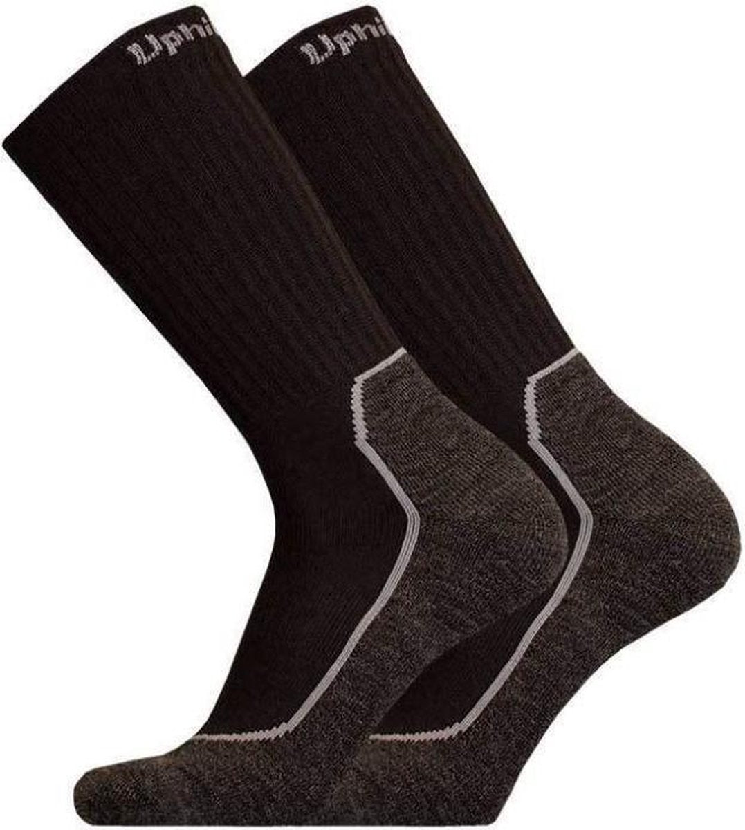 Uphillsport Wandelsok Ops Merinowol/polyiamide Zwart Mt 43-46