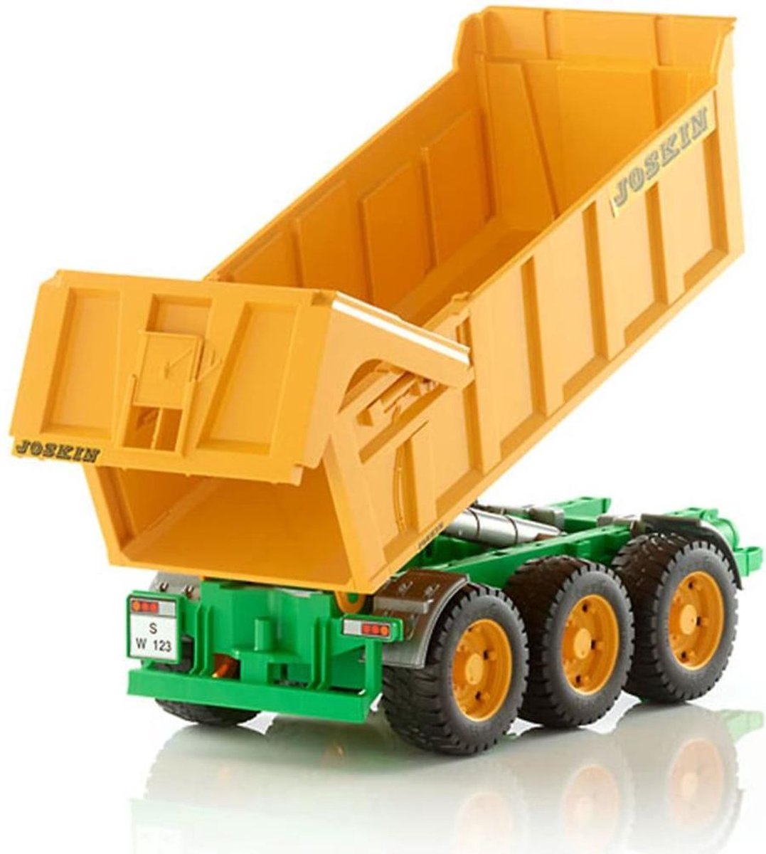 Speelgoed | Miniature Vehicles - Joskin 3-Assige Kiepaanhanger 02212