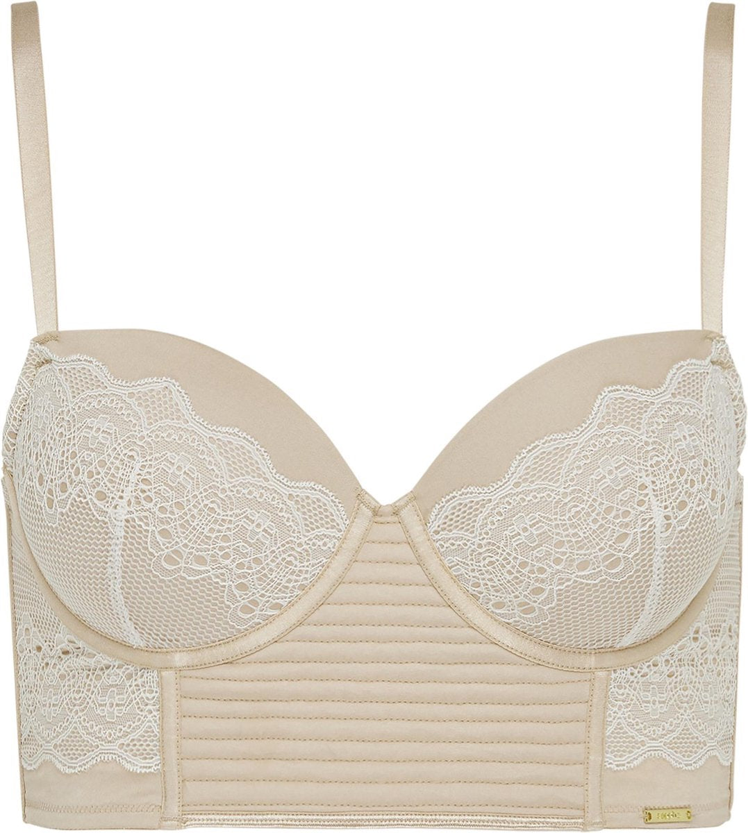 Sapph Scarlet Padded Bra Dames Beige-70E