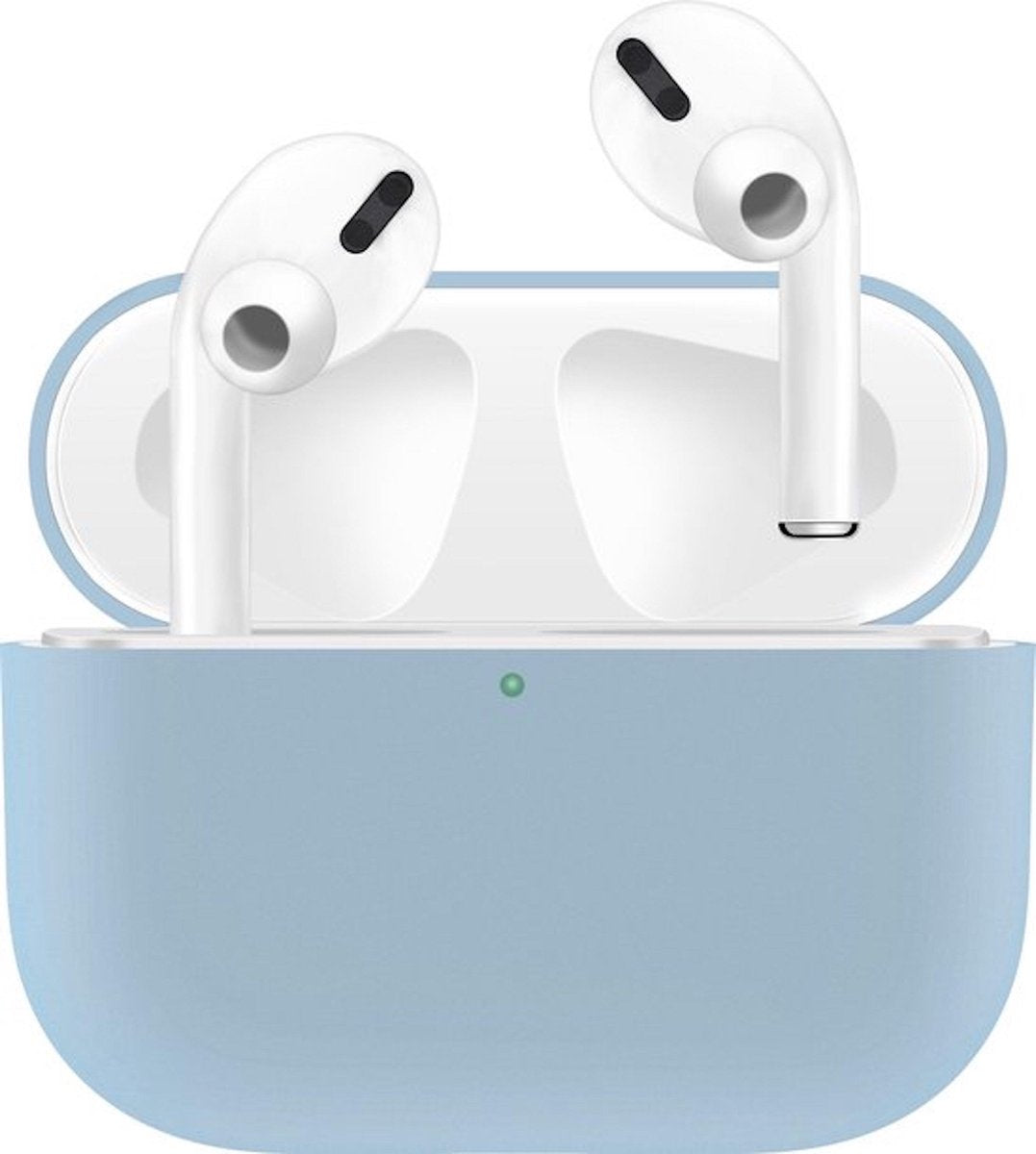Siliconen Case Apple AirPods Pro Kleur Licht Baby Blauw - AirPods hoesje - Cadeau - Gratis verzending