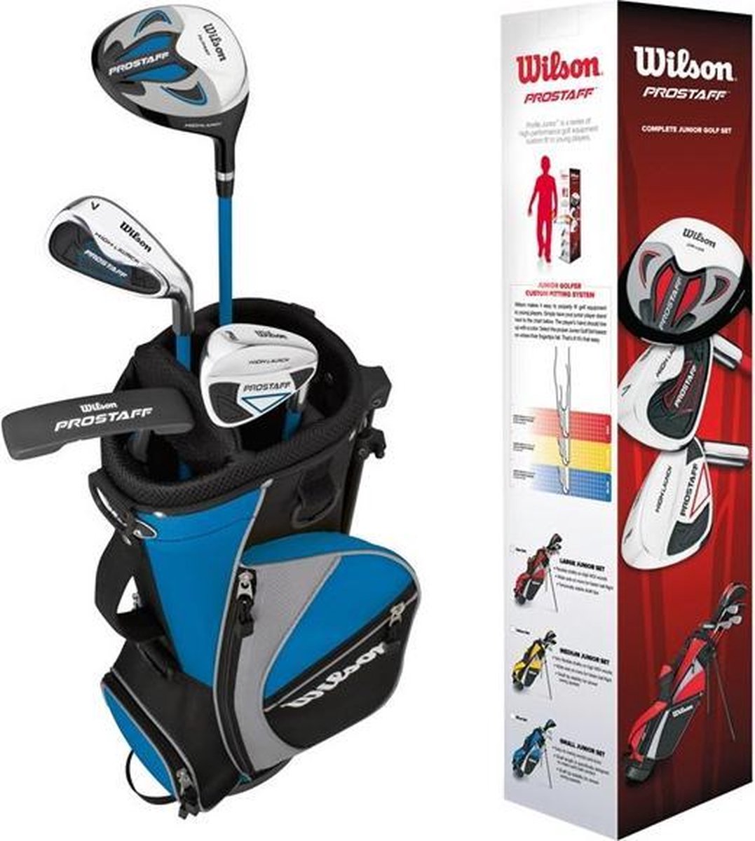 Wilson Kids set Prostaff Jr Blue