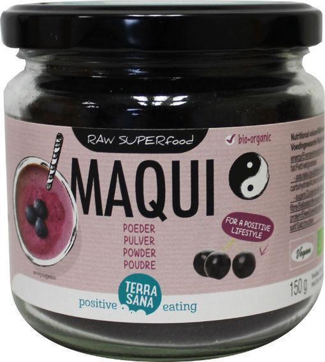 Terrasana Super maqui poeder 150 gram