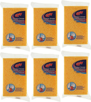 Multy viscose spons naturel - 6 stuks - super absorberend