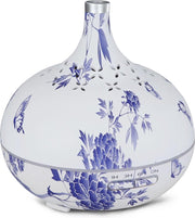Devacieux Aroma Diffuser - Luchtbevochtiger - Geurverspreider + 10ML NEUTRIHERBS Olie - 400 ML - Delftsblauw