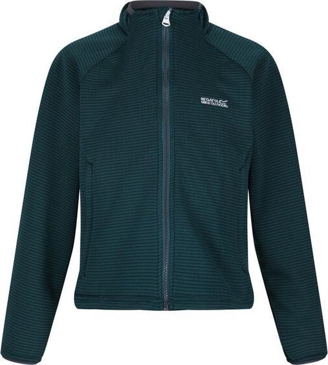 Regatta Soft-shelljas Highton Junior Polyester Donkergroen Maat 146/152