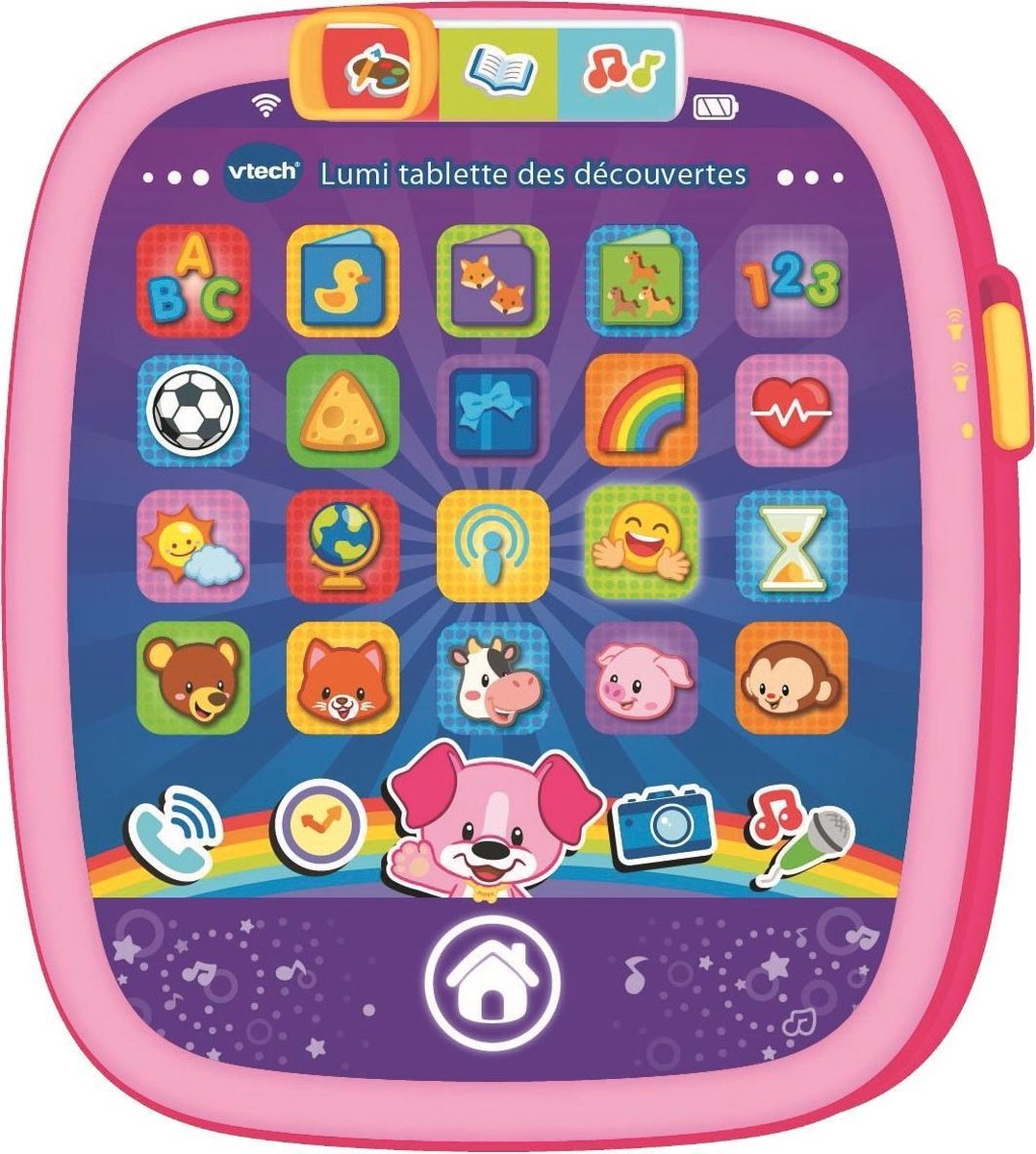 VTech Lumi tablette des découvertes rose