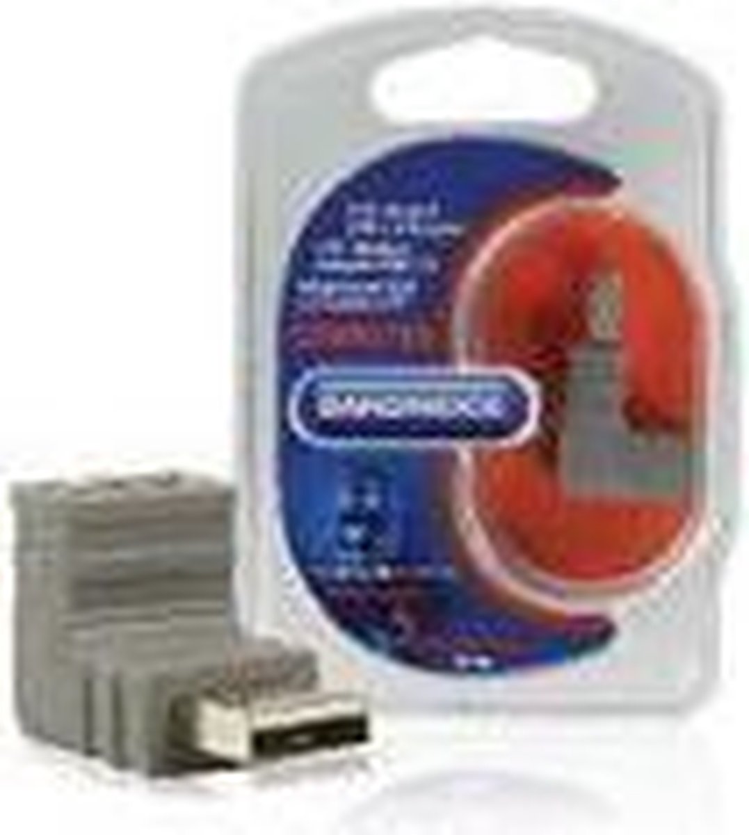 Bandridge USB2.0 USB-A haakse adapter naar boven