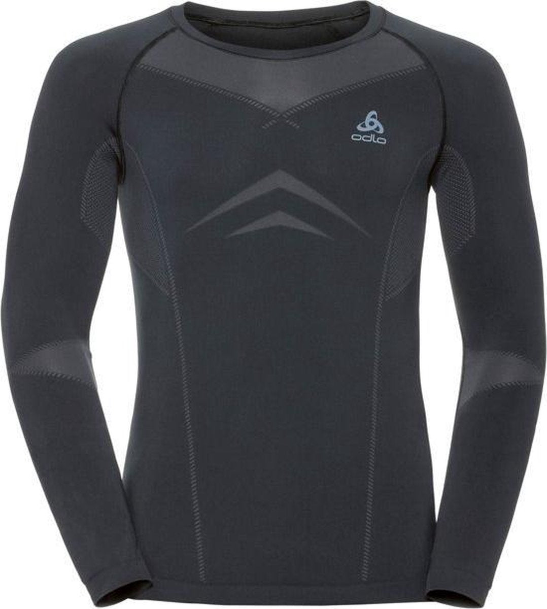 Odlo - shirt l/s crew neck - XL - Zwart