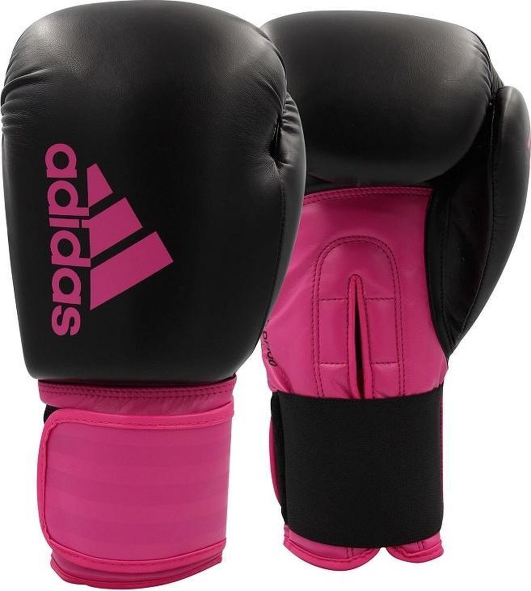 adidas Hybrid 100 Dynamic Fit (Kick)Bokshandschoenen Zwart/Roze 12 oz