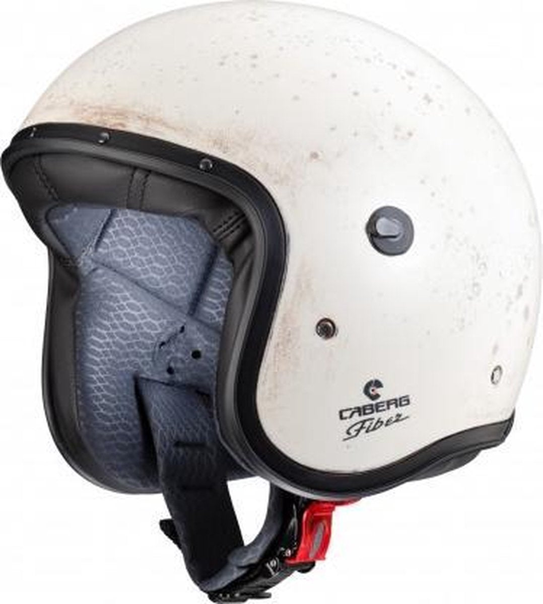 Caberg Jethelm Freeride Old White Brushed Wit Beige Motorhelm