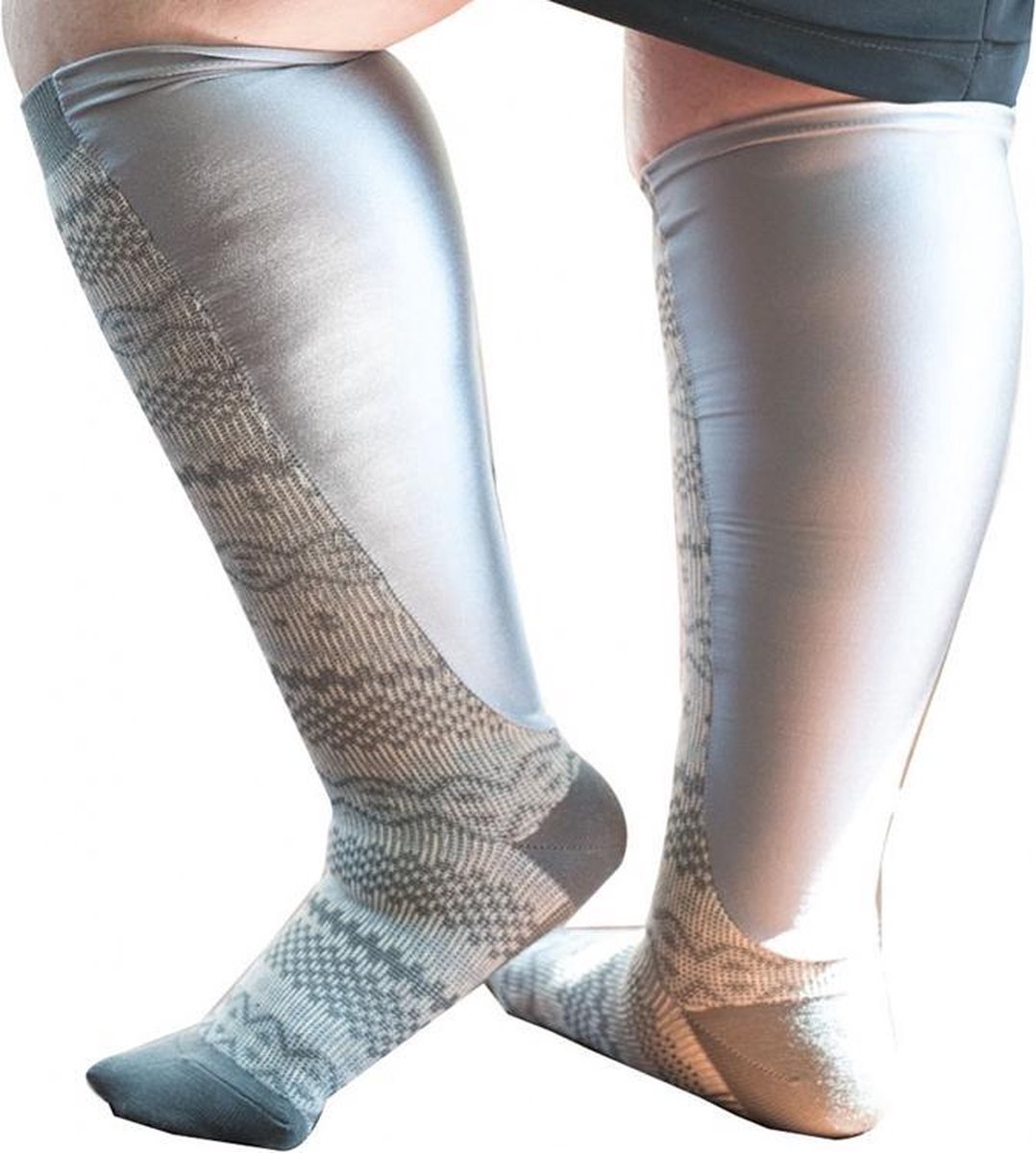 Fairisle - grijs 41 - 43 - Xpandasox
