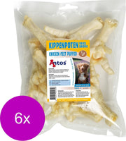 Antos Kippenpoten Vriesdroog - Hondensnacks - 6 x Kip 150 g