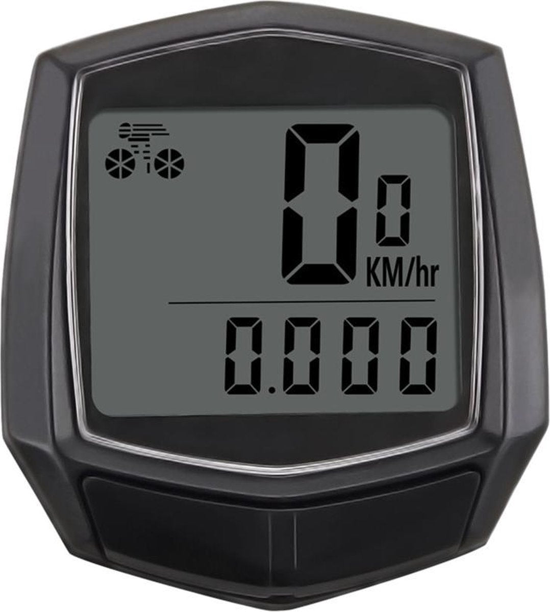 Bee's Fietscomputer - Kilometerteller Fiets - Snelheidsmeter - Waterdicht - Zwart