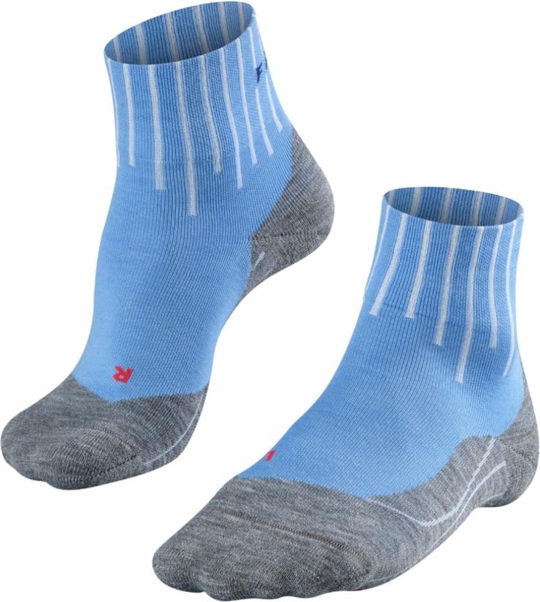 FALKE TK5 Short Equalizer Dames Wandel Sok 16196 - Blauw 6545 blue note Dames - 35-36