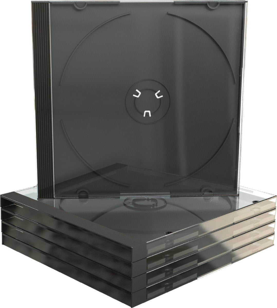MediaRange BOX22 CD-doosje Jewel case 1 schijven Zwart