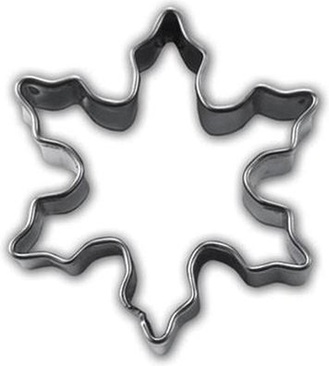 Städter Uitsteker RVS - sneeuwvlok / ijskristal - 4cm