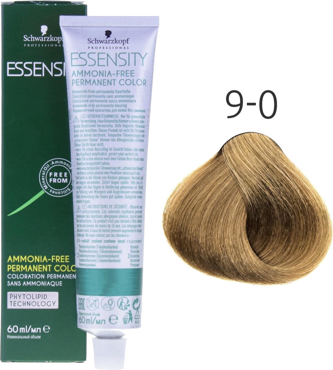 Schwarzkopf - Essensity - Color - 9-0 Extra Lichtblond - 60 ml