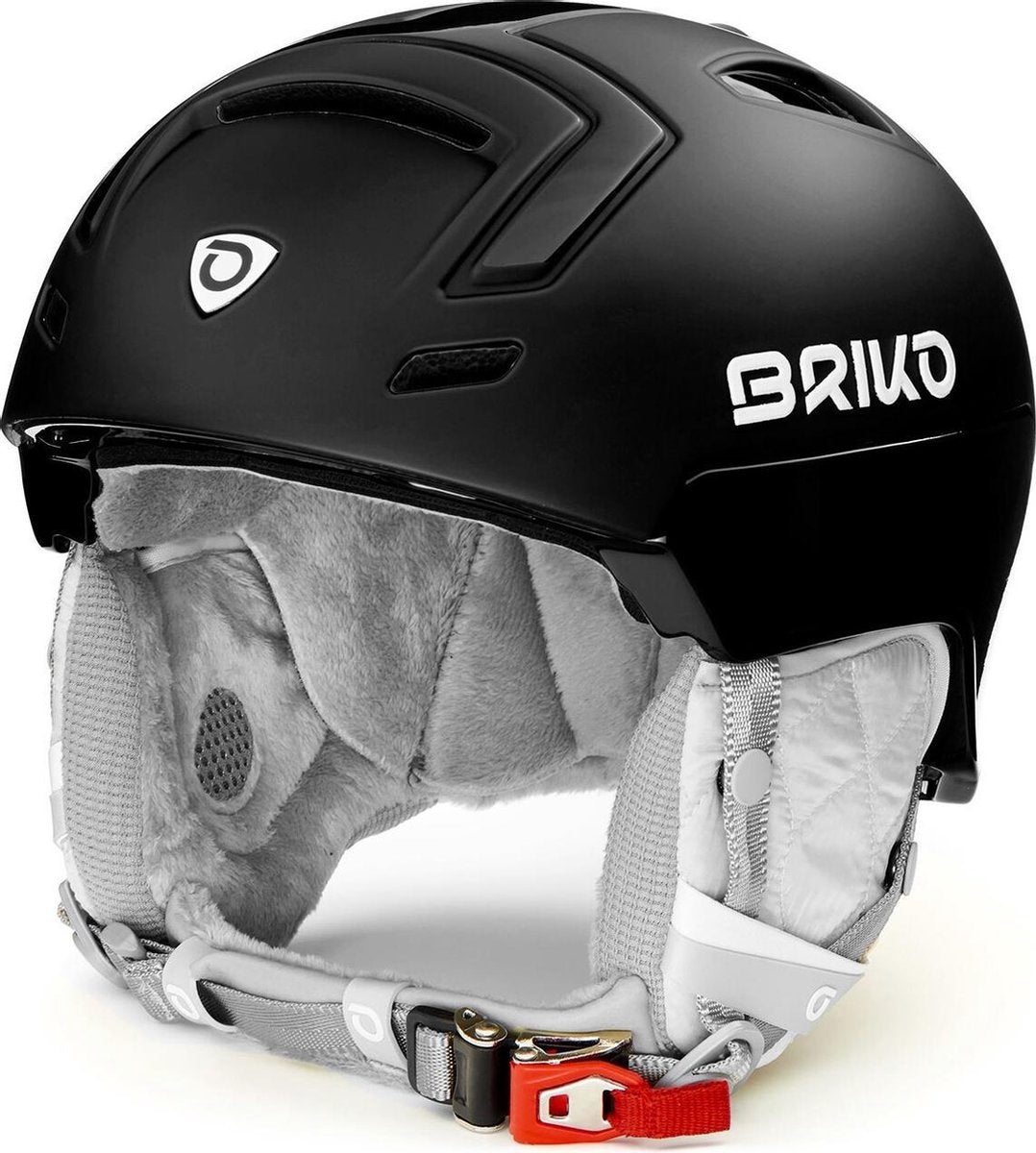 Briko Ambra Ski helmet Matt Shiny Black - Maat M/L