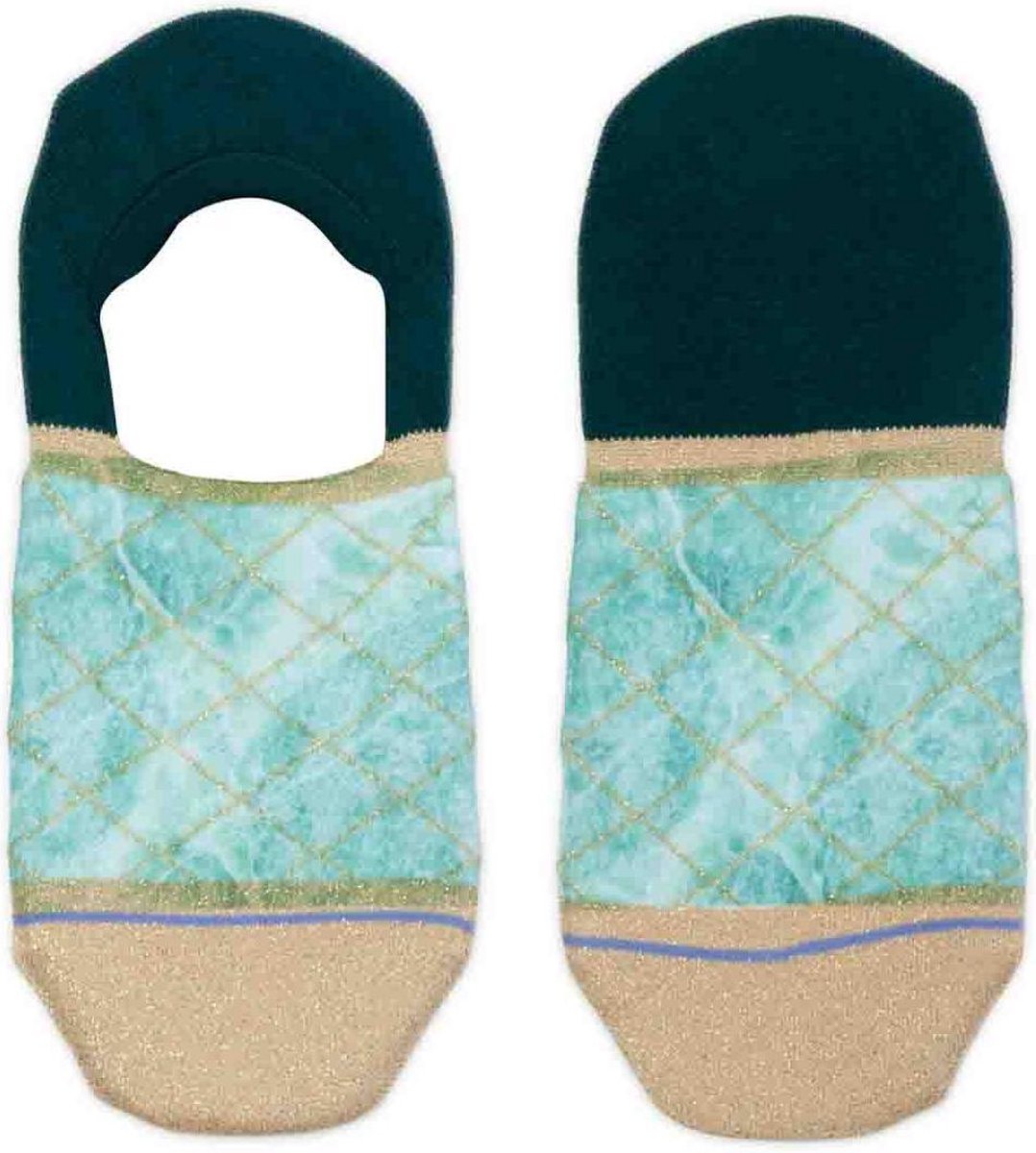 XPOOOS FOOTIES 72013 MARBLE Multi - 36 41