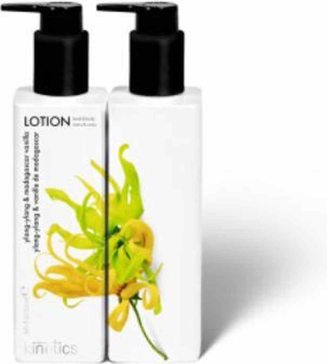 Kinetics Hand & Bodylotion 250ml pompfles Ylang-Ylang & Madagascar vanilla