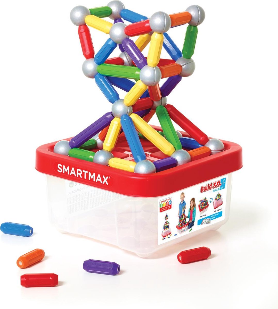SmartMax Build XXL - verzameldoos (inclusief 70 stuks)- vanaf 1 jaar