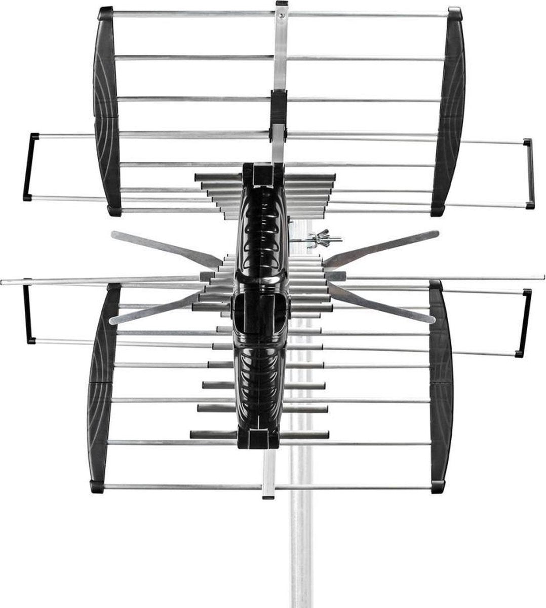 Buitenantenne | UHF / VHF | Ontvangstbereik: ≥50 Km | LTE700 | Versterking: 14 dB | 75 Ohm | Antenne lengte: 1114 mm | ABS / Aluminium