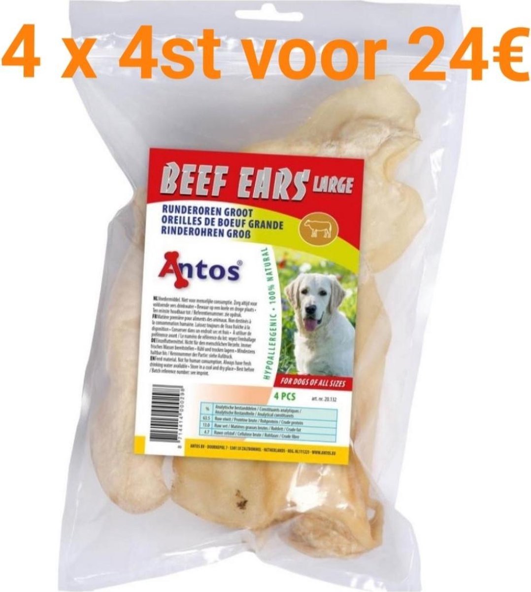 Runderoor 4 x 4st
