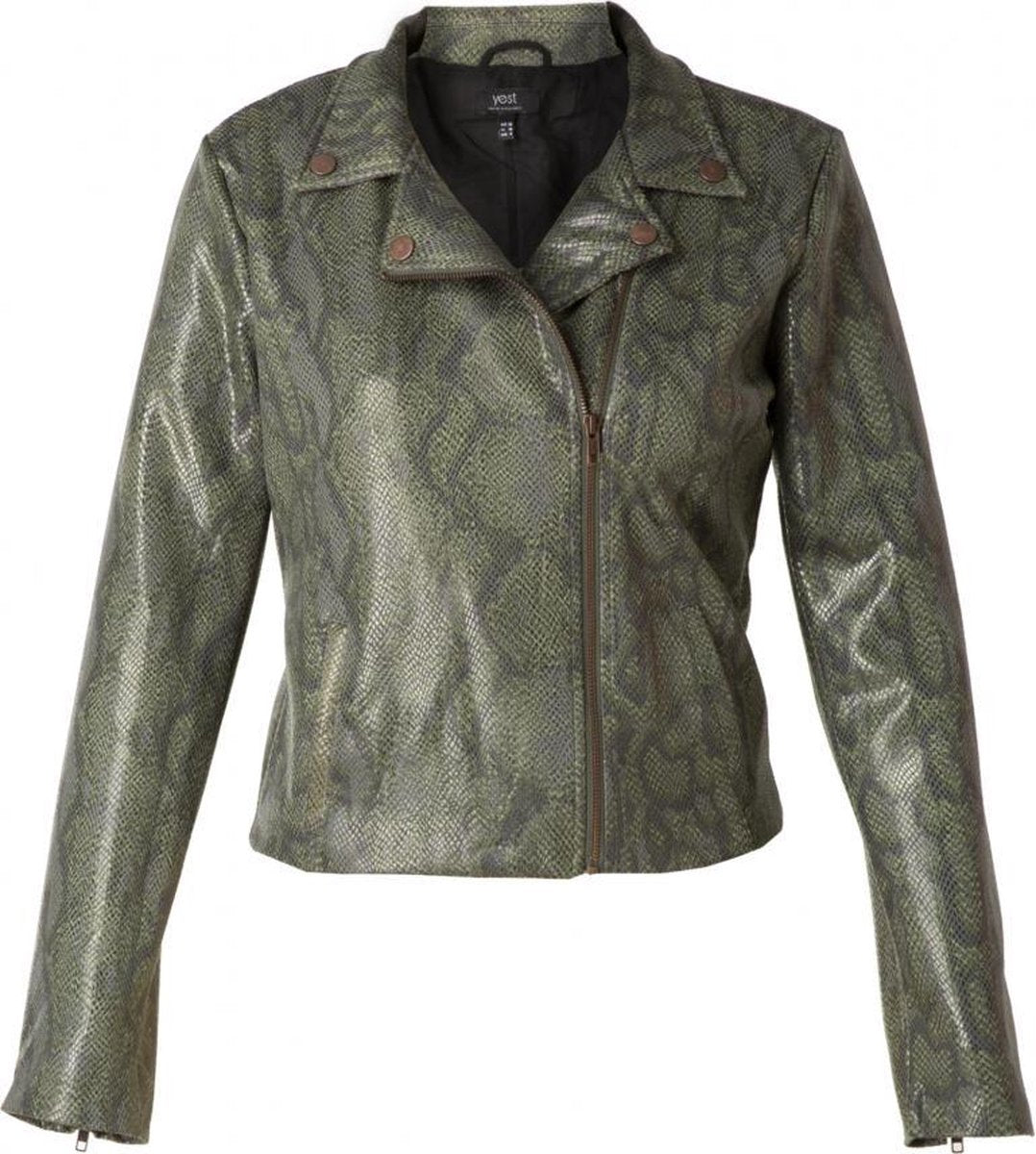 YEST Amey Jack - Hunter Green/Multi - maat 44