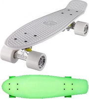Ridge Retro board 22" Glow with white wheels