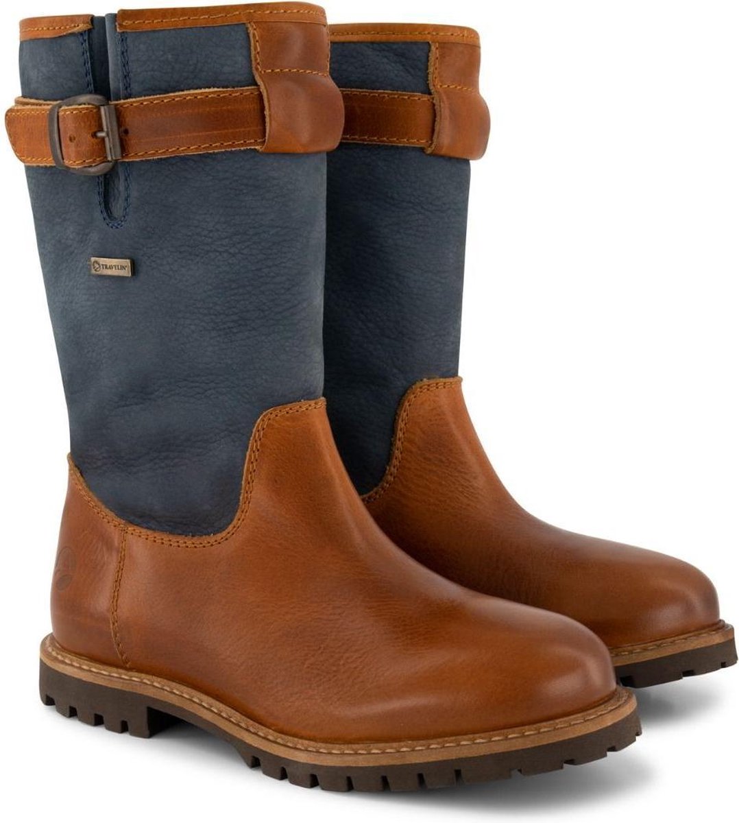 Travelin Finland Outdoorlaarzen Vrouwen - Blauw - Maat 36